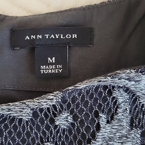 3 For $15 EUC Ann Taylor Lace and Pleated Top - Picture 4 of 7